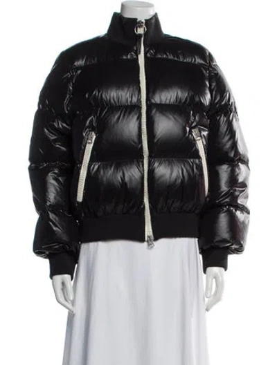 Pre-owned Acne Studios Nylon Down Jacket In Black