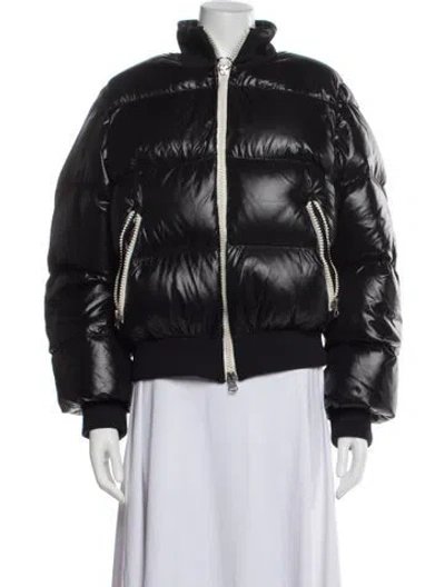 Pre-owned Acne Studios Nylon Down Jacket In Black