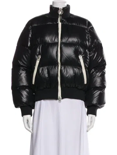 Pre-owned Acne Studios Nylon Down Jacket In Black