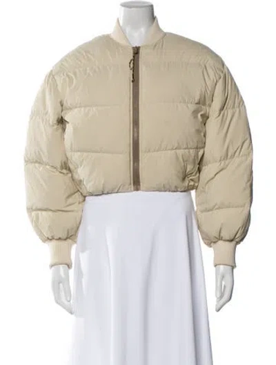 Pre-owned Acne Studios Nylon Down Jacket In Neutral