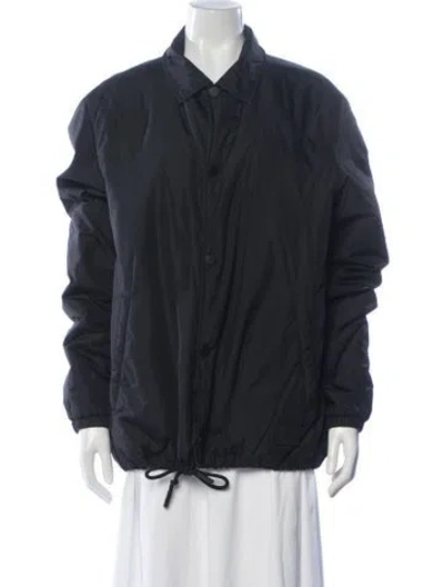 Pre-owned Acne Studios Nylon Jacket In Gray