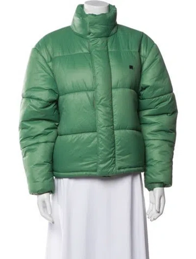 Pre-owned Acne Studios Nylon Jacket In Green