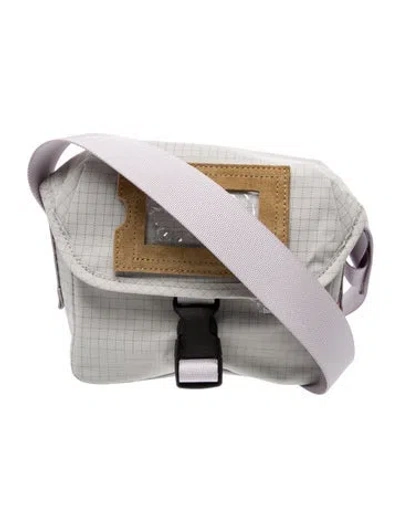 Pre-owned Acne Studios Nylon Messenger Bag In Gray