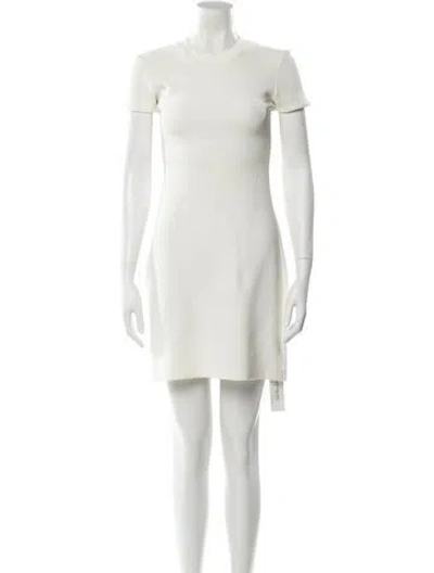 Pre-owned Acne Studios Nylon Mini Dress In Neutral