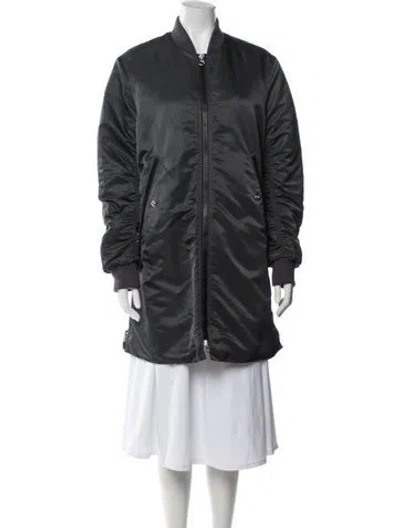 Pre-owned Acne Studios Nylon Parka In Grey