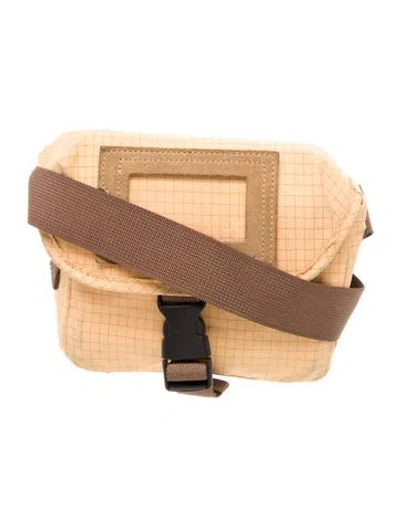 Pre-owned Acne Studios Nylon Shoulder Bag In Brown