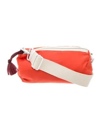 Pre-owned Acne Studios Nylon Shoulder Bag In Red