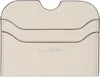Acne Studios Off-white Leather Card Holder In Al4 White/black