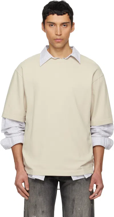 Acne Studios Off-white Logo T-shirt