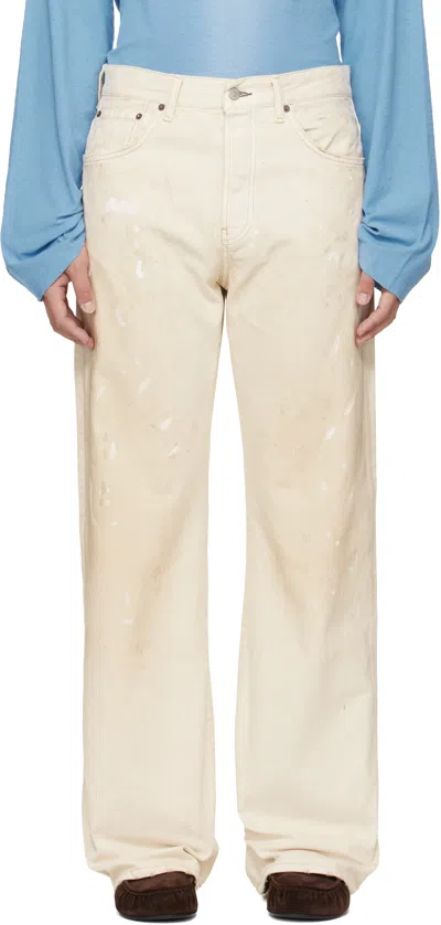 Acne Studios Off-white 2021 Regular Fit Jeans