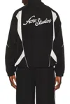 Acne Studios Ofit Peachy Technical Blend Jacket In Black