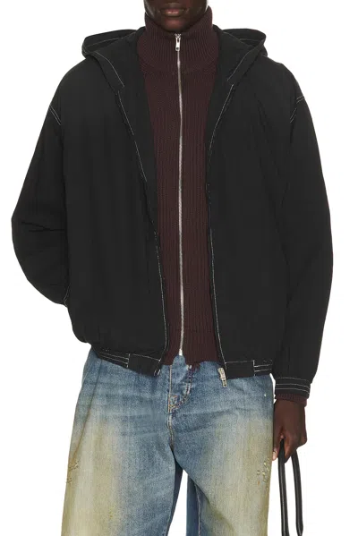 Acne Studios Olandina Soft Cotton Poplin In Black