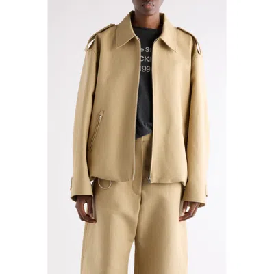 ACNE STUDIOS ACNE STUDIOS ONAGA ORGANIC COTTON SATEEN JACKET