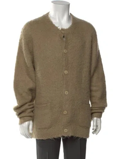 Pre-owned Acne Studios Open Front Long Sleeve Cardigan In Neutral
