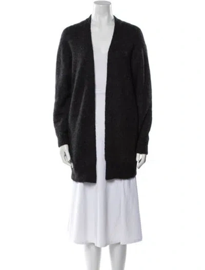 Pre-owned Acne Studios Open Front Sweater In Black