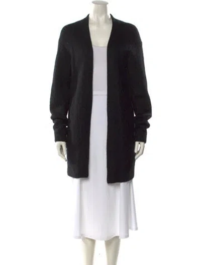 Pre-owned Acne Studios Open Front Sweater In Black