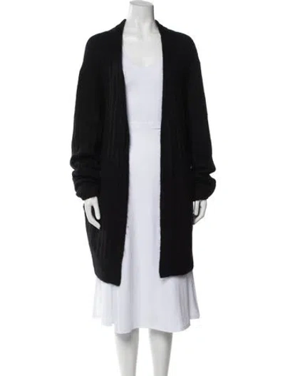 Pre-owned Acne Studios Open Front Sweater In Black