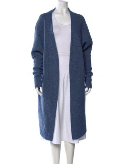 Pre-owned Acne Studios Open Front Sweater In Blue