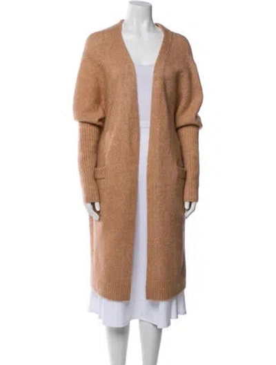 Pre-owned Acne Studios Open Front Sweater In Brown