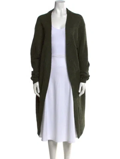 Pre-owned Acne Studios Open Front Sweater In Green