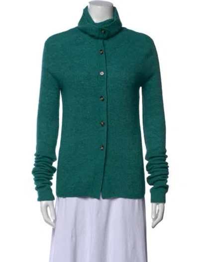 Pre-owned Acne Studios Open Front Sweater In Green
