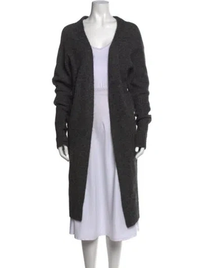 Pre-owned Acne Studios Open Front Sweater In Grey