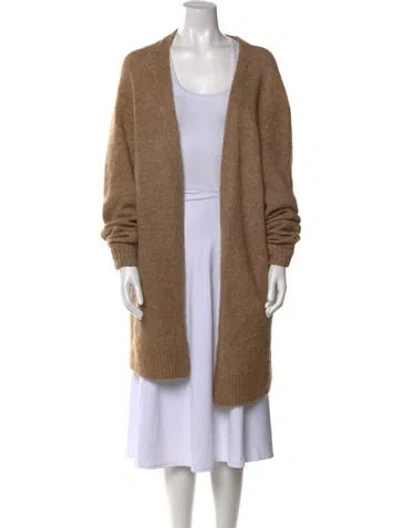 Pre-owned Acne Studios Open Front Sweater In Neutral
