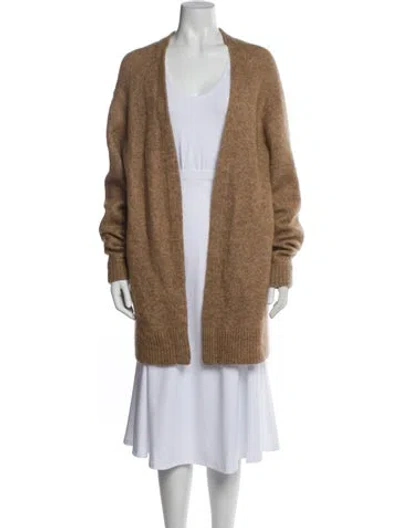 Pre-owned Acne Studios Open Front Sweater In Neutral