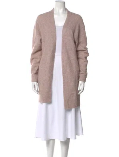 Pre-owned Acne Studios Open Front Sweater In Pink