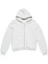Acne Studios Organic Cotton Hoodie In Grey