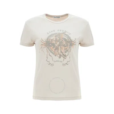 ACNE STUDIOS ACNE STUDIOS ORGANIC COTTON PRINTED T-SHIRT