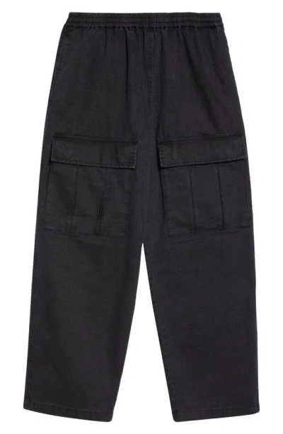 Acne Studios Organic Cotton Ripstop Cargo Pants In Grey