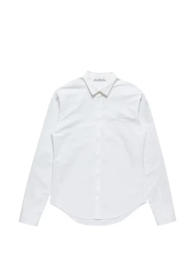 Acne Studios Organic-cotton Shirt In White