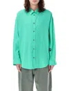 Acne Studios Button-down Shirt In Green