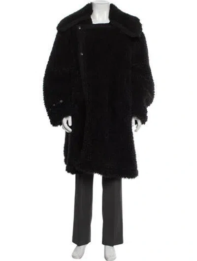 Pre-owned Acne Studios Overcoat In Black