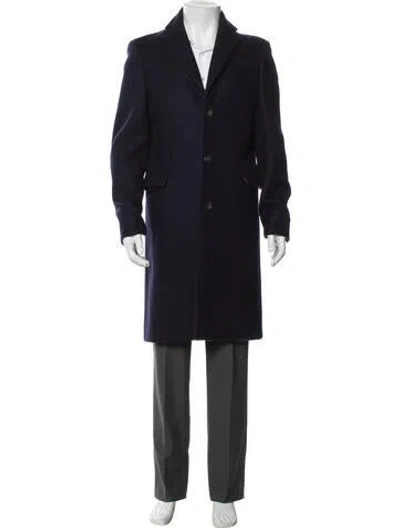 Pre-owned Acne Studios Overcoat In Blue