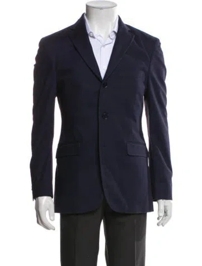 Pre-owned Acne Studios Overcoat In Blue