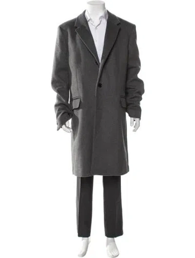Pre-owned Acne Studios Overcoat In Gray