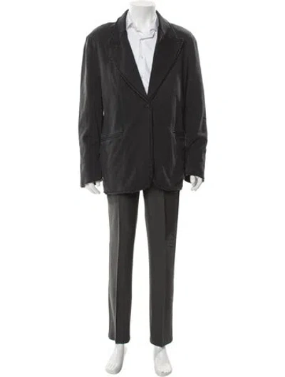 Pre-owned Acne Studios Overcoat In Gray