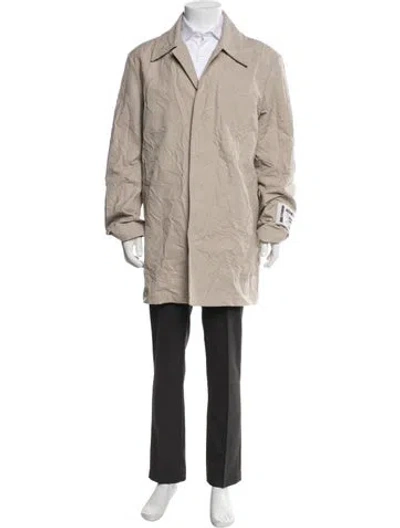 Pre-owned Acne Studios Overcoat In Neutral