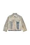Acne Studios Oversize Denim Jacket Light Blue In Blue