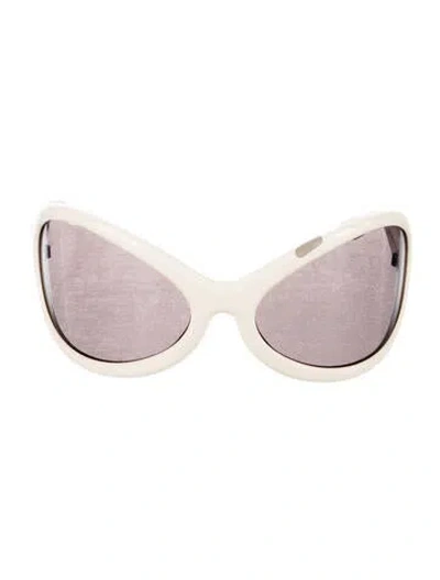 Pre-owned Acne Studios Oversize Tinted Sunglasses In Neutral