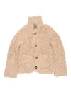 Acne Studios Oversized Cardigan In Neutral