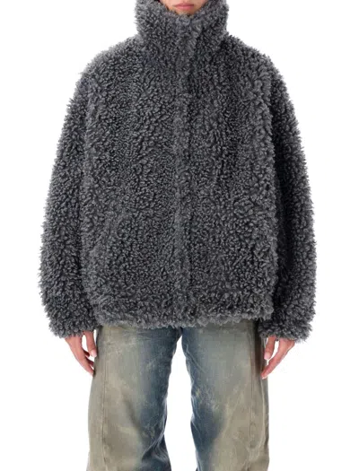 ACNE STUDIOS ACNE STUDIOS OVERSIZED FAUX FUR BOMBER JACKET