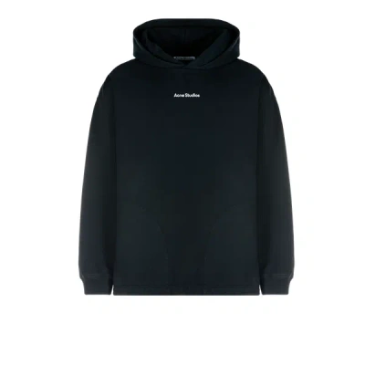 Acne Studios Oversized Hoodie In Black
