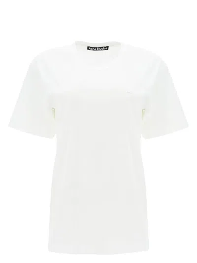 Acne Studios Oversized Organic Cotton T Top In White