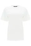 Acne Studios Gender Inclusive Nash Face Patch T-shirt In White