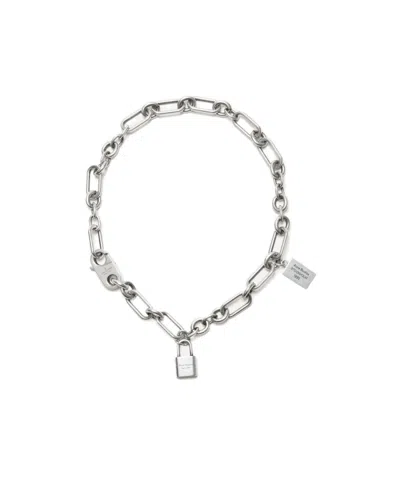 ACNE STUDIOS PADLOCK CHAIN NECKLACE