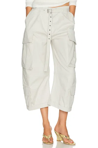 Acne Studios Pama Light Twill Trouser In Light Grey