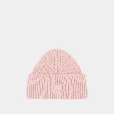 ACNE STUDIOS BONNET PANA FACE - ACNE STUDIOS - LAINE - ROSE